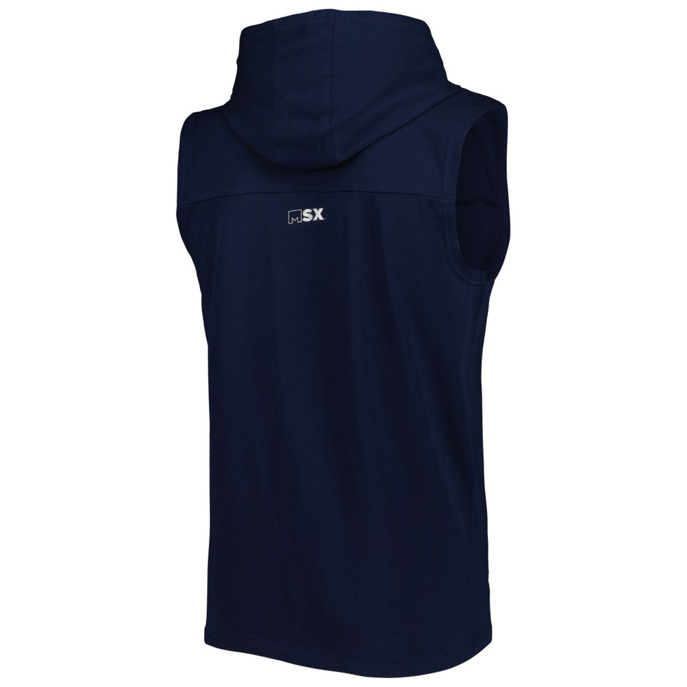 MSX by Michael Strahan Relay Sleeveless Pullover Hoodie - Tennessee Titans