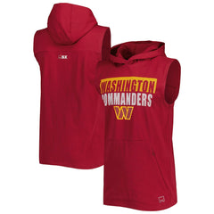 MSX by Michael Strahan Relay Sleeveless Pullover Hoodie - Washington Commanders