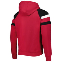 Starter Draft Fleece Raglan Pullover Hoodie - Arizona Cardinals