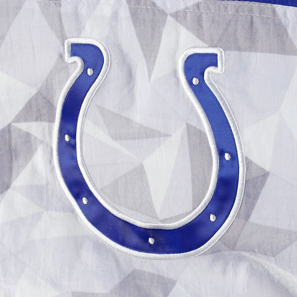 Starter Thursday Night Gridiron Raglan Half-Zip Hooded Jacket - Indianapolis Colts