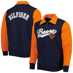 Tommy Hilfiger Aiden Quarter-Zip Sweatshirt - Chicago Bears