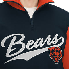Tommy Hilfiger Aiden Quarter-Zip Sweatshirt - Chicago Bears