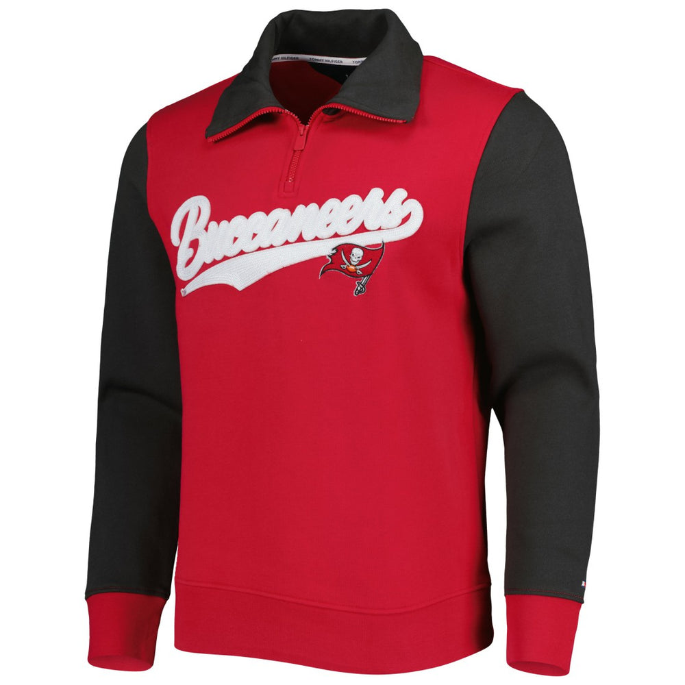 Tommy Hilfiger Aiden Quarter-Zip Sweatshirt - Tampa Bay Buccaneers