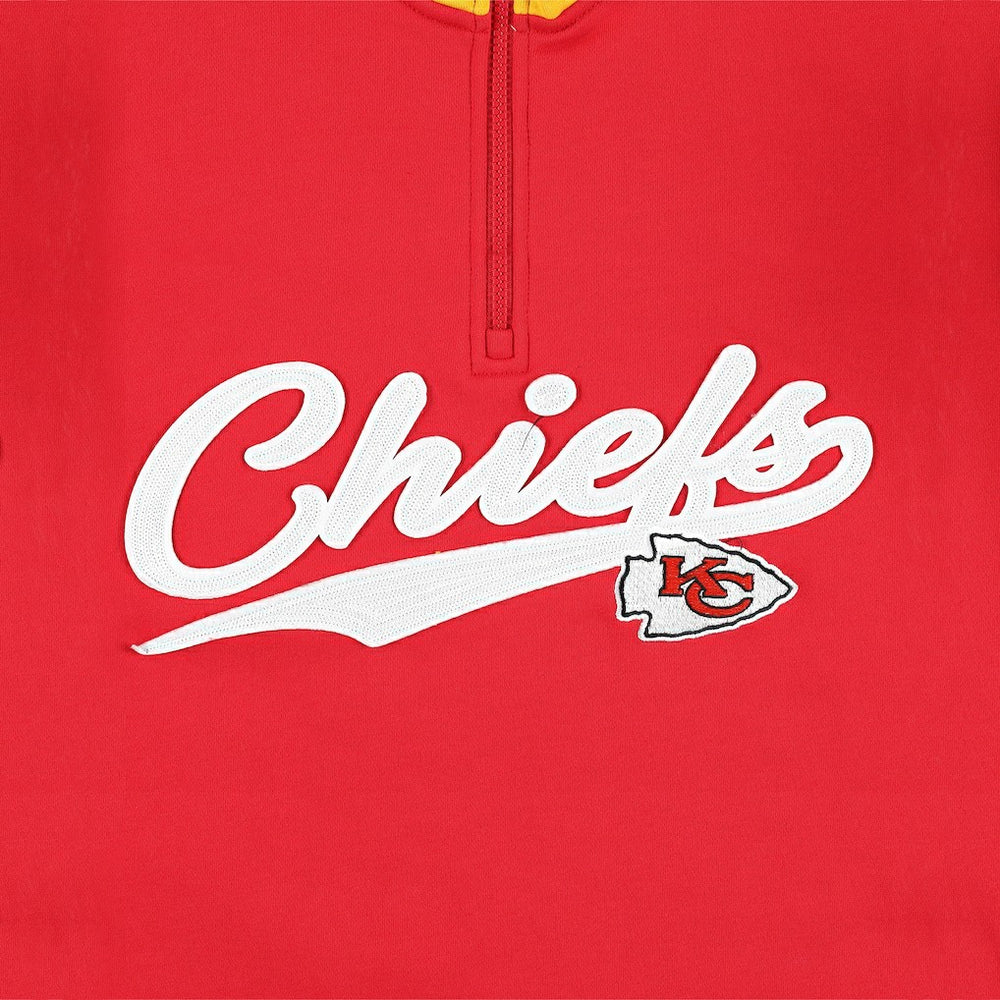 Tommy Hilfiger Aiden Quarter-Zip Sweatshirt - Kansas City Chiefs