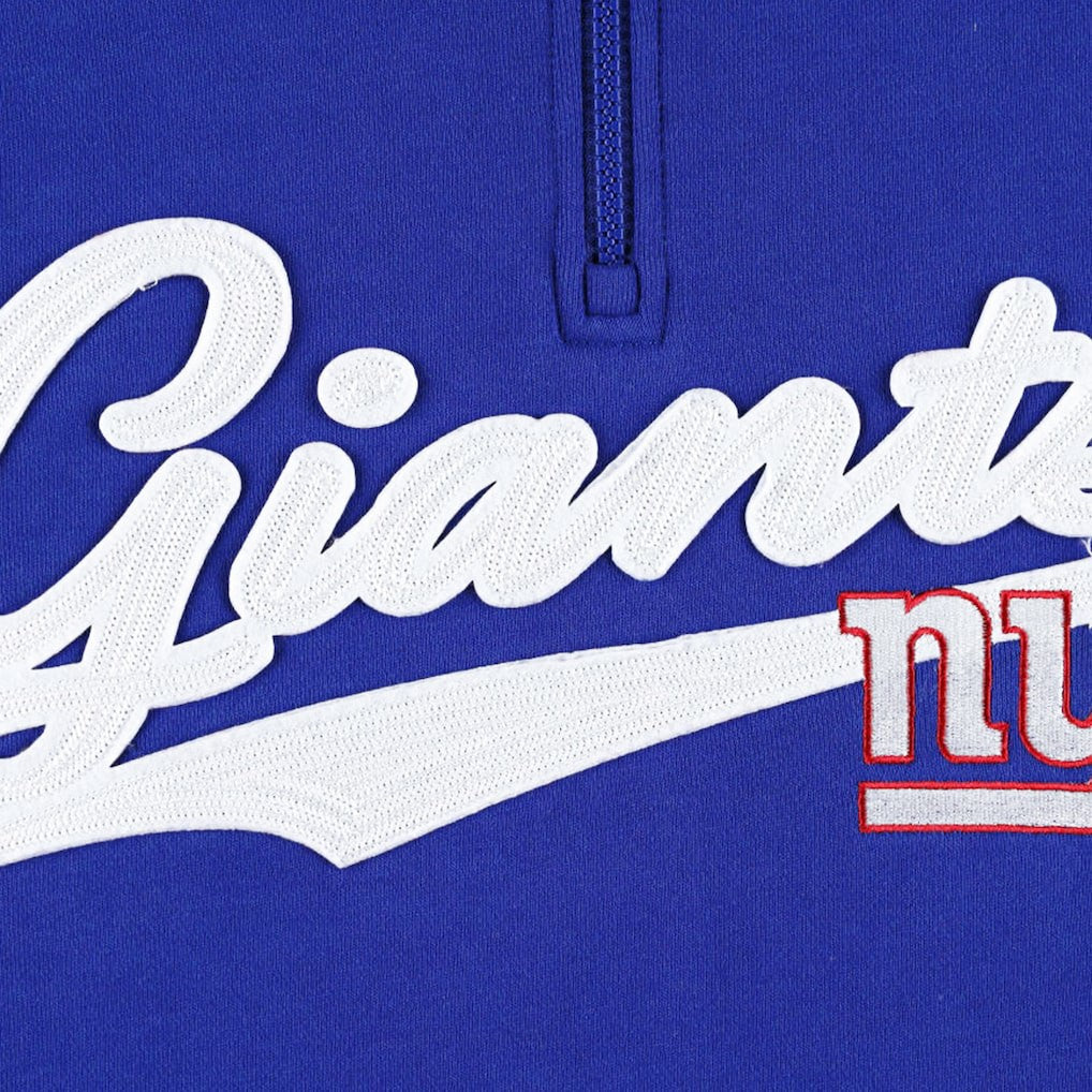 Tommy Hilfiger Aiden Quarter-Zip Sweatshirt - New York Giants