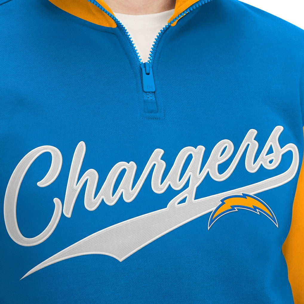 Tommy Hilfiger Aiden Quarter-Zip Sweatshirt - Los Angeles Chargers