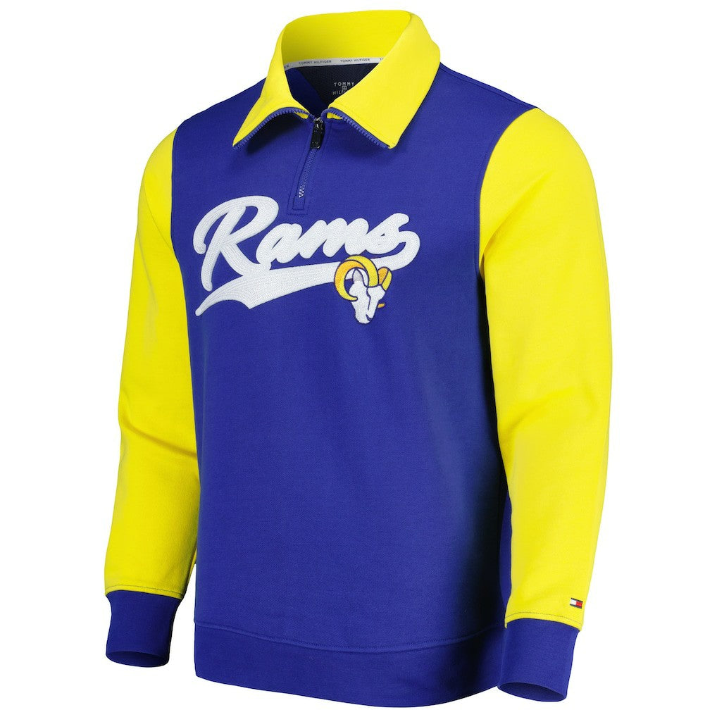 Tommy Hilfiger Aiden Quarter-Zip Sweatshirt - Los Angeles Rams