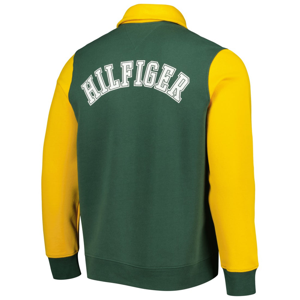 Tommy Hilfiger Aiden Quarter-Zip Sweatshirt - Green Bay Packers