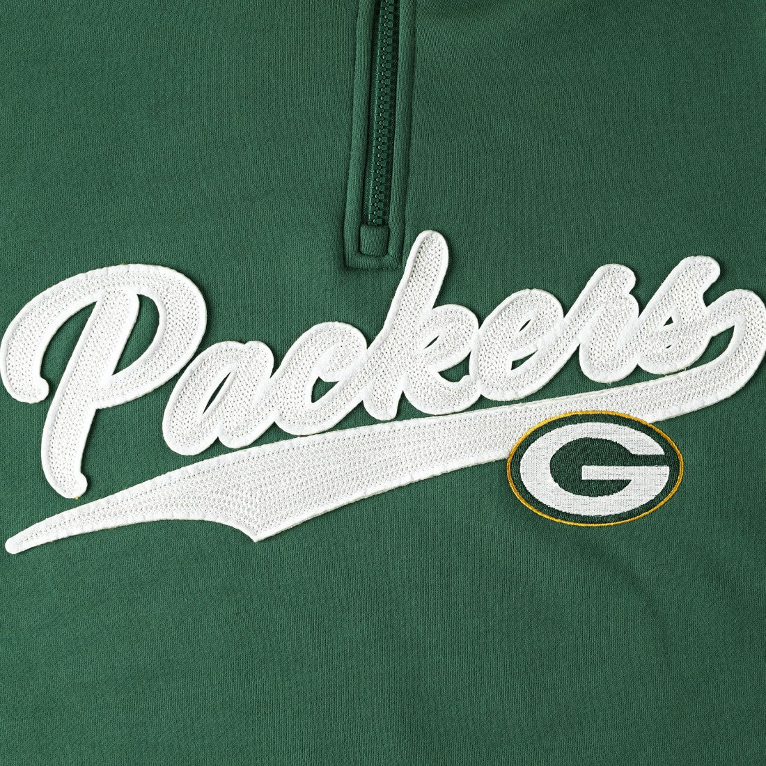 Tommy Hilfiger Aiden Quarter-Zip Sweatshirt - Green Bay Packers