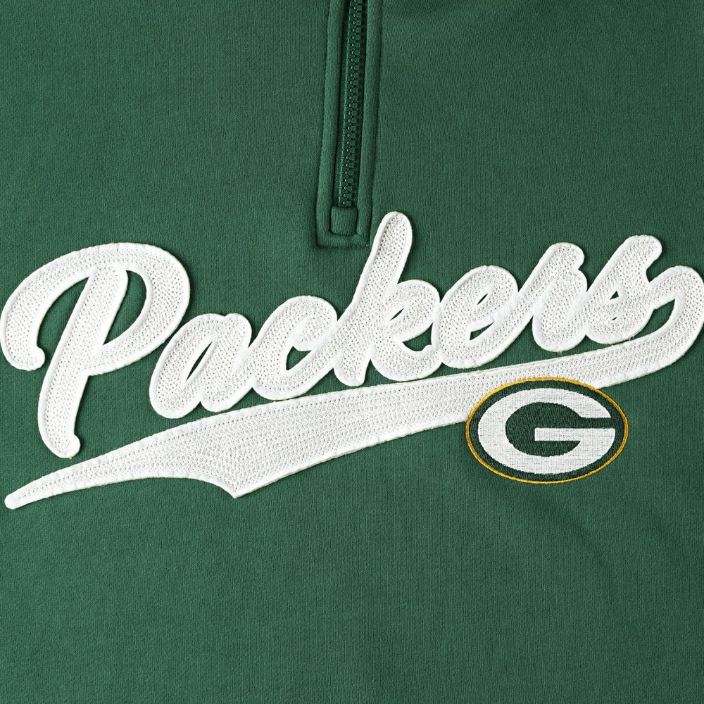Tommy Hilfiger Aiden Quarter-Zip Sweatshirt - Green Bay Packers