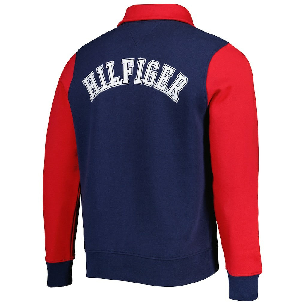 Tommy Hilfiger Aiden Quarter-Zip Sweatshirt - New England Patriots