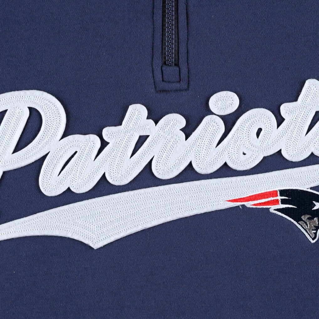 Tommy Hilfiger Aiden Quarter-Zip Sweatshirt - New England Patriots