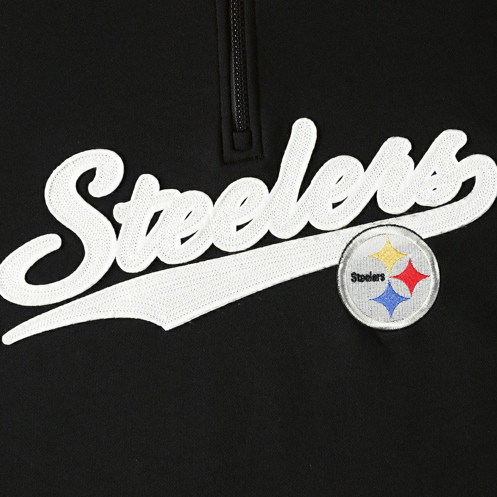 Tommy Hilfiger Aiden Quarter-Zip Sweatshirt - Pittsburgh Steelers