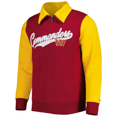 Tommy Hilfiger Aiden Quarter-Zip Sweatshirt - Washington Commanders