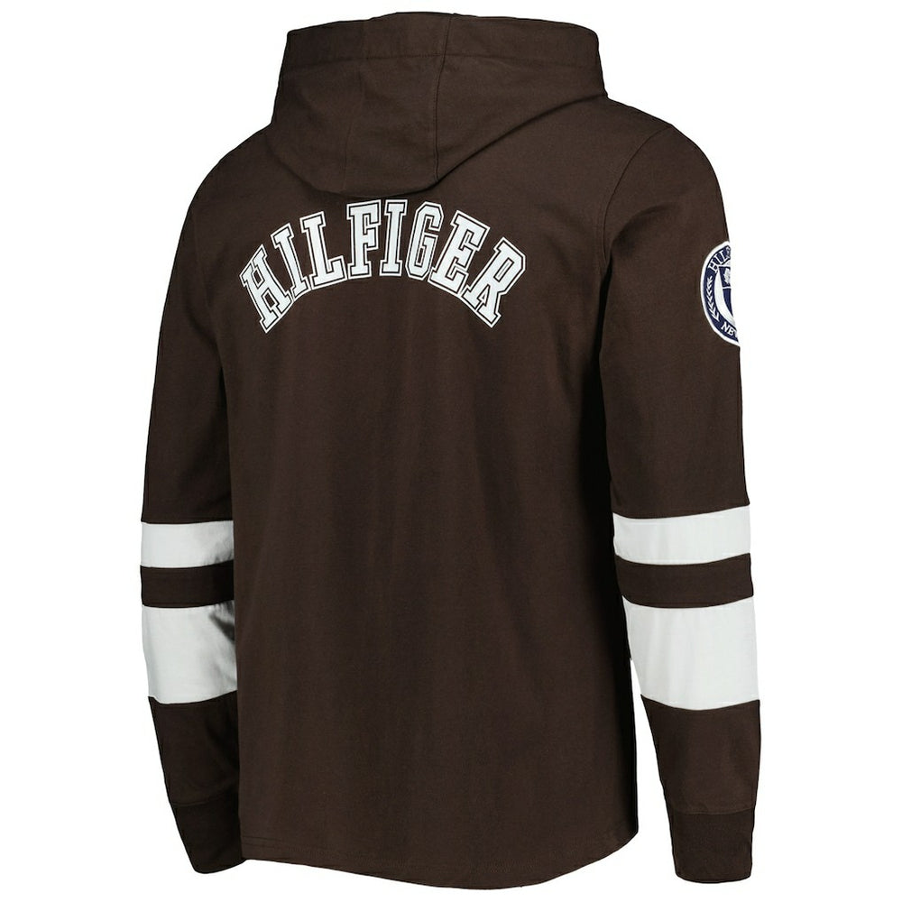 Tommy Hilfiger Alex Long Sleeve Hoodie T-Shirt - Cleveland Browns