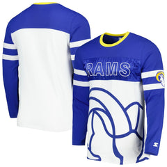 Starter Halftime Long Sleeve T-Shirt - Los Angeles Rams