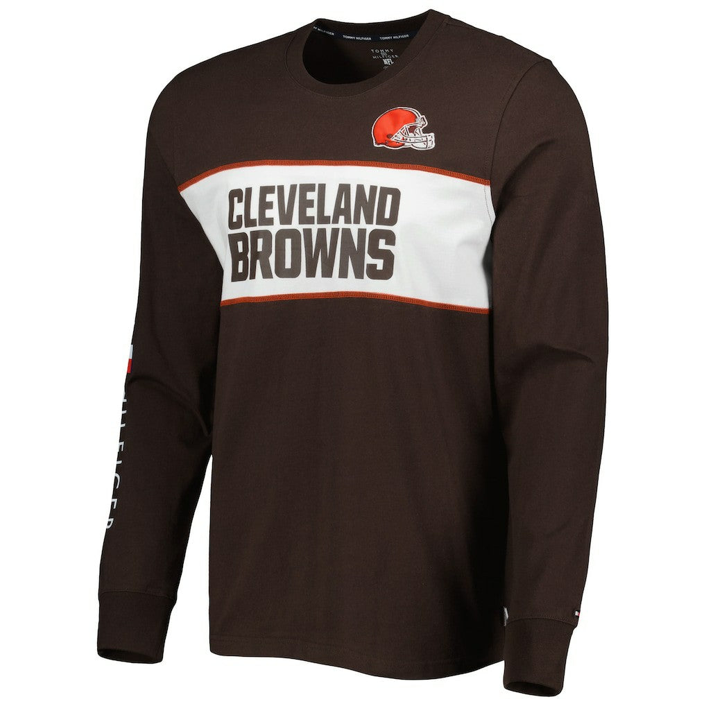 Tommy Hilfiger Peter Team Long Sleeve T-Shirt - Cleveland Browns