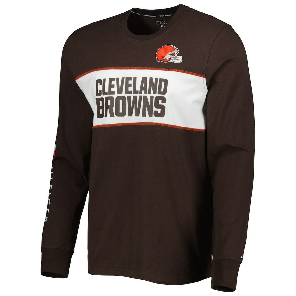 Tommy Hilfiger Peter Team Long Sleeve T-Shirt - Cleveland Browns
