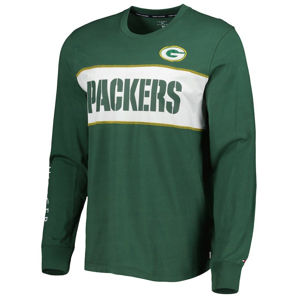 Tommy Hilfiger Peter Team Long Sleeve T-Shirt - Green Bay Packers