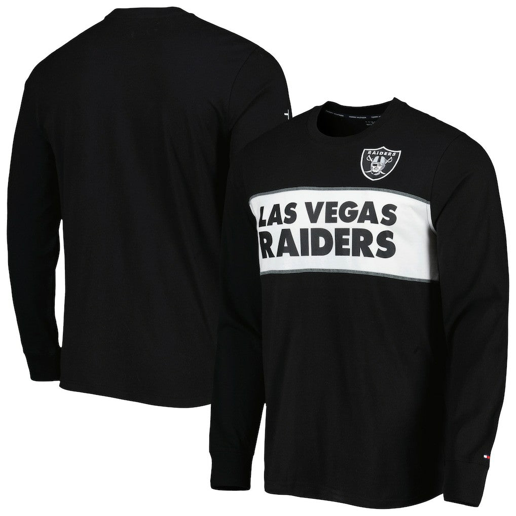 Tommy Hilfiger Peter Team Long Sleeve T-Shirt - Las Vegas Raiders