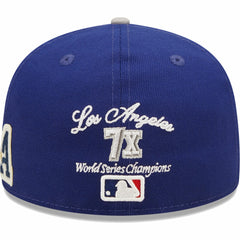 MLB Los Angeles Dodgers New Era 2020 World Series Champions  Letterman 59FIFTY Fitted Hat