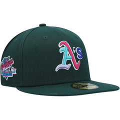 MLB Athletics New Era 1989 World Series Polar Lights 59FIFTY Fitted Hat