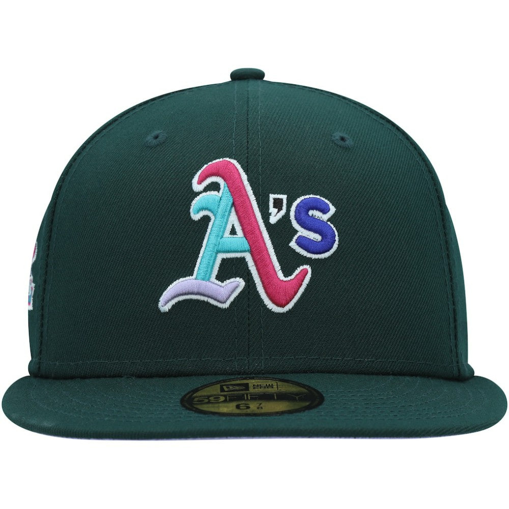 MLB Athletics New Era 1989 World Series Polar Lights 59FIFTY Fitted Hat