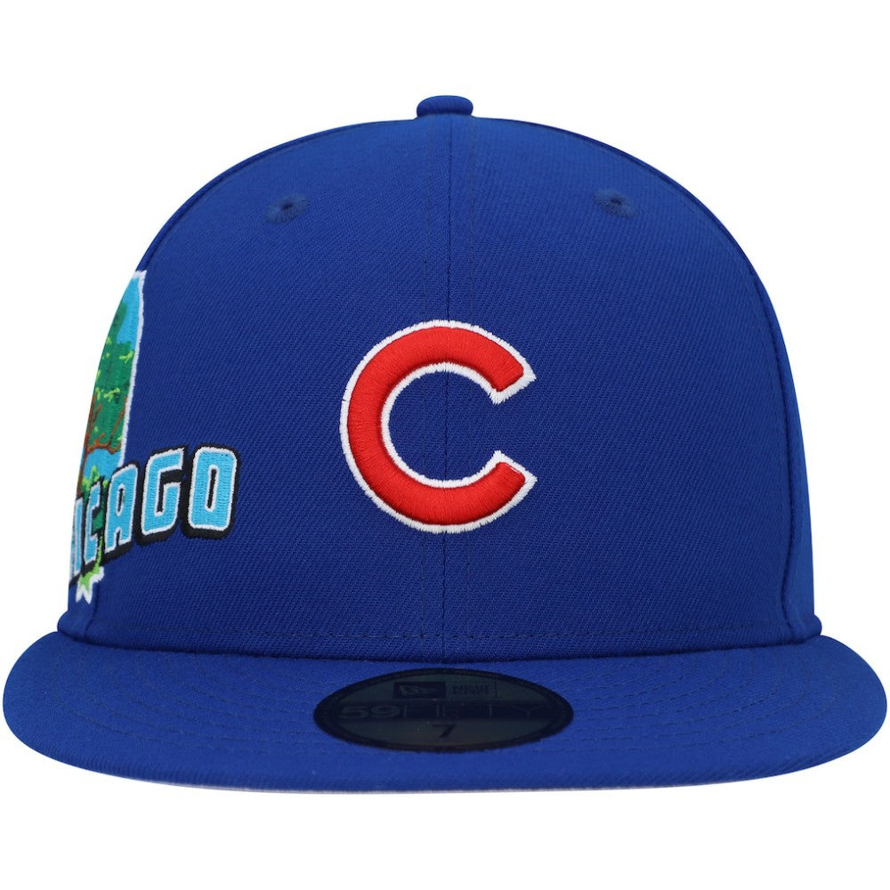 MLB Chicago Cubs New Era Stateview 59FIFTY Fitted Hat