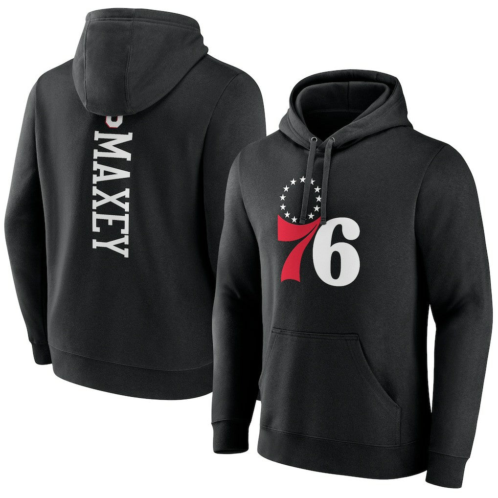 NBA Tyrese Maxey Philadelphia 76ers Playmaker Pullover Hoodie