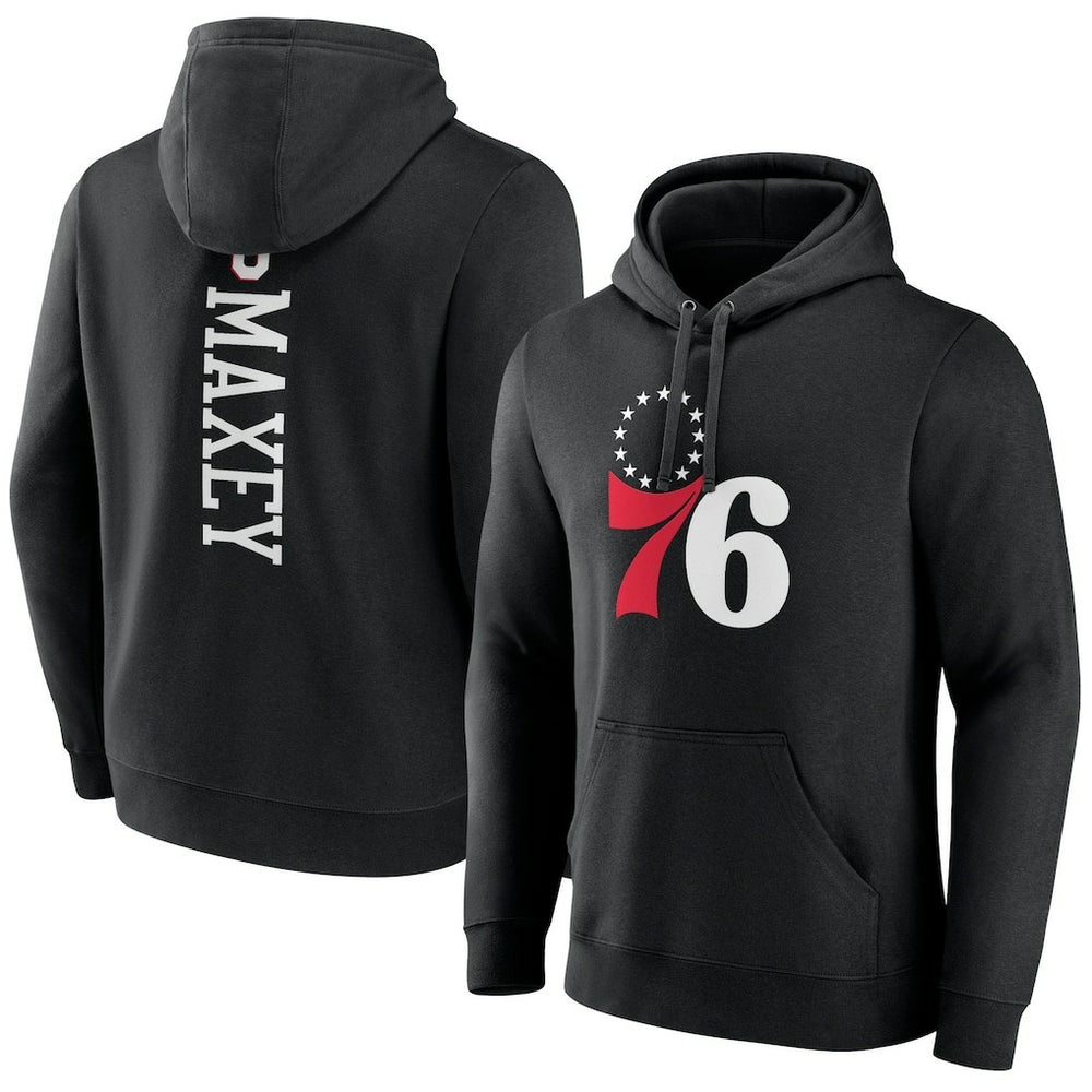 NBA Tyrese Maxey Philadelphia 76ers Playmaker Pullover Hoodie