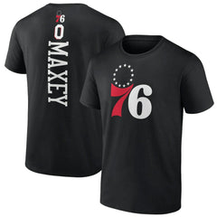 NBA Tyrese Maxey Philadelphia 76ers Playmaker T-Shirt