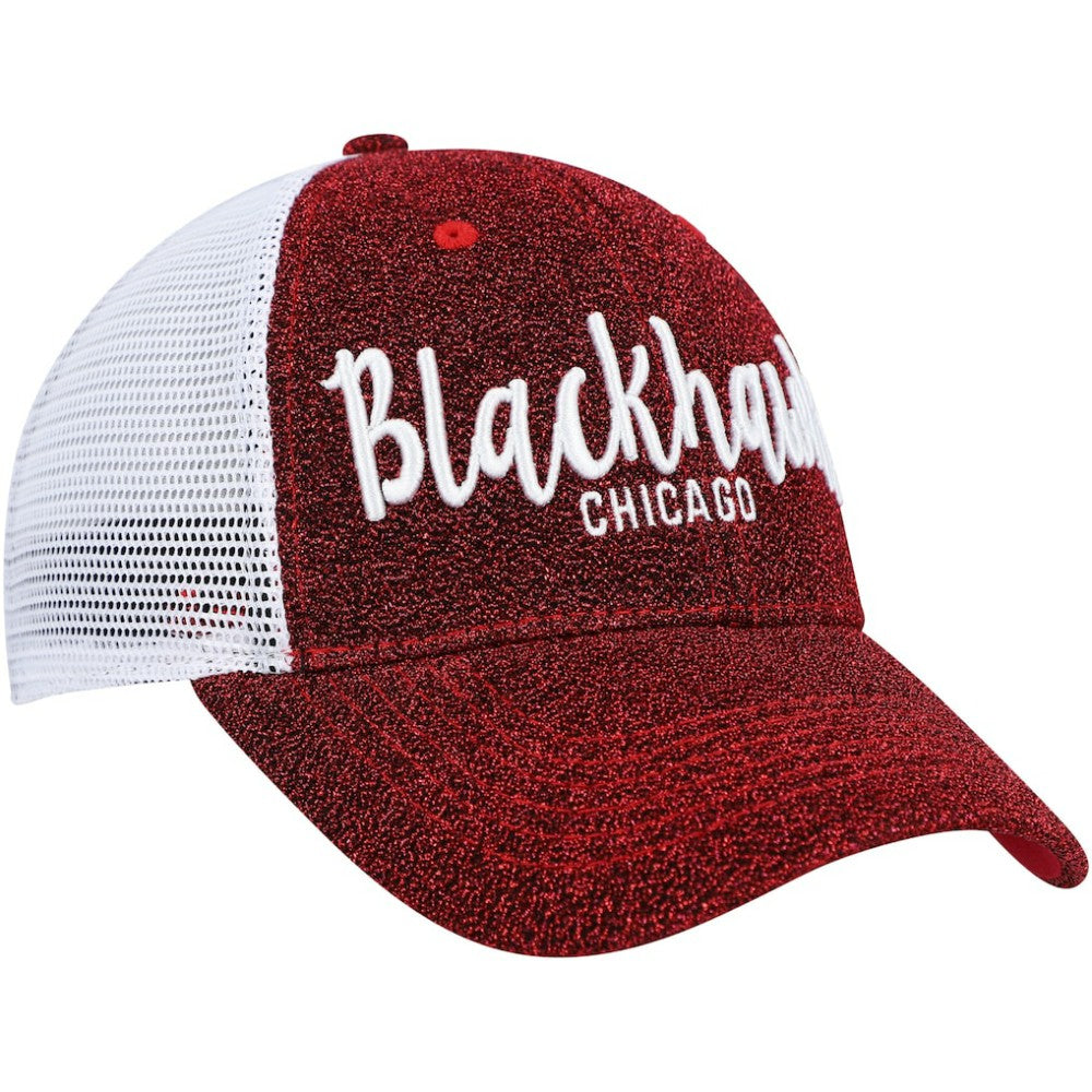 NHL Red/White Chicago Blackhawks '47 Women's Encore MVP Trucker Snapback Hat