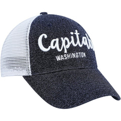 NHL Navy/White Washington Capitals '47 Women's Encore MVP Trucker Snapback Hat