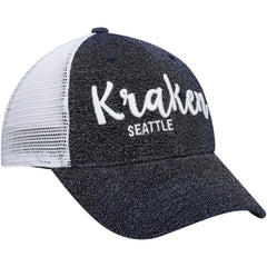 NHL Navy/ Seattle Kraken '47 Women's Encore MVP Trucker Snapback Hat