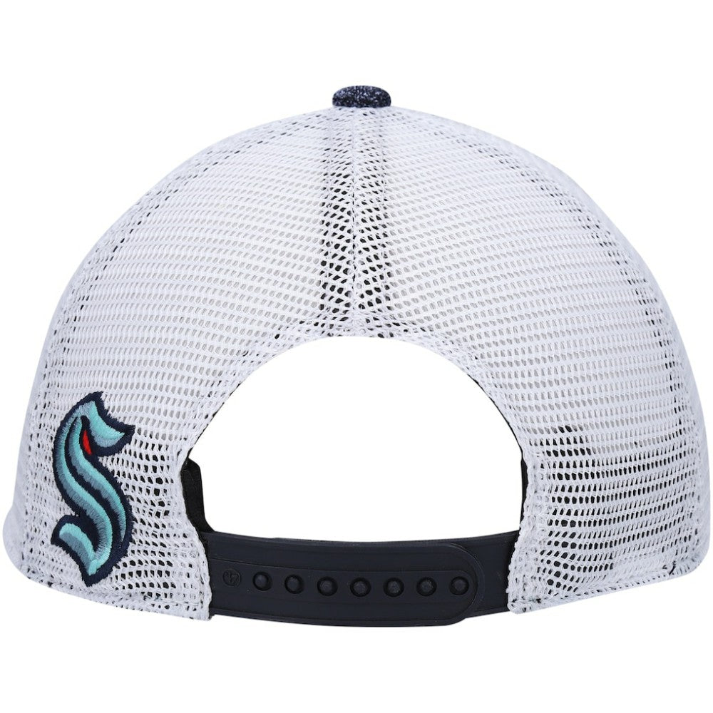 NHL Navy/ Seattle Kraken '47 Women's Encore MVP Trucker Snapback Hat