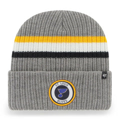 NHL Charcoal St. Louis Blues '47 Highline Cuffed Knit Hat