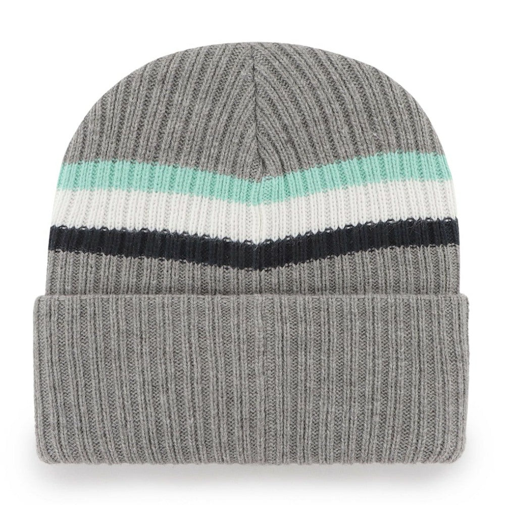 NHL Charcoal Seattle Kraken '47 Highline Cuffed Knit Hat