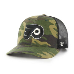 NHL Camo/Black Philadelphia Flyers '47 Trucker Snapback Hat