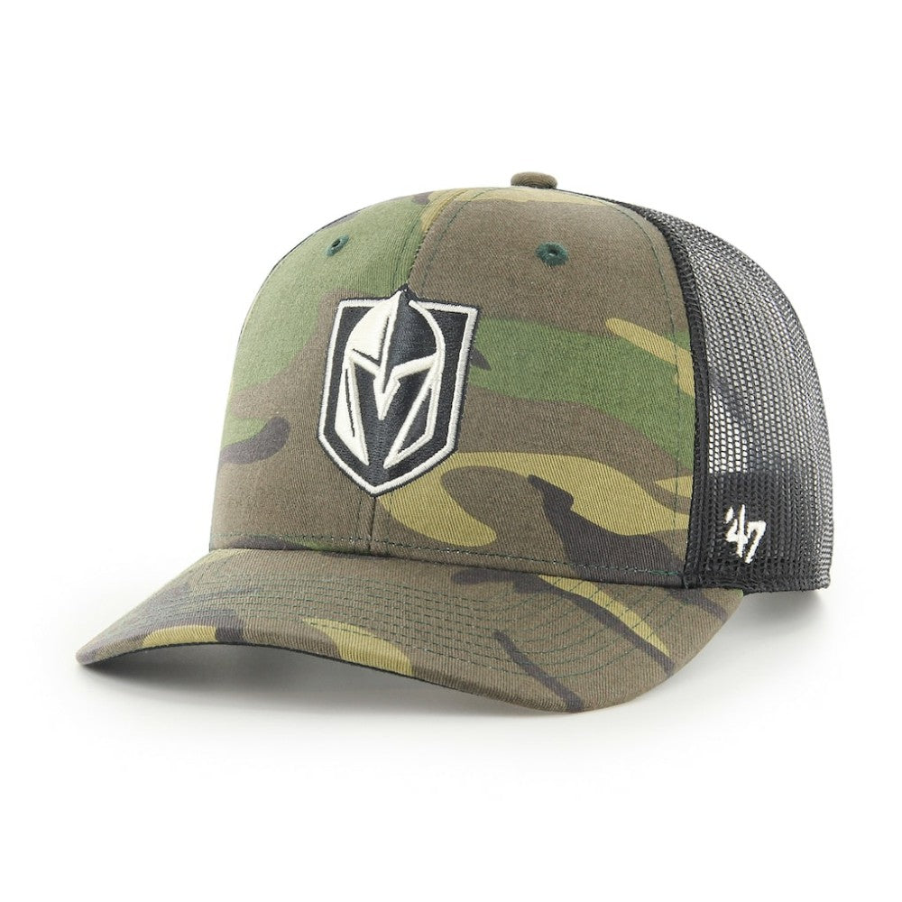 NHL Camo/Black Vegas Golden Knights '47 Trucker Snapback Hat