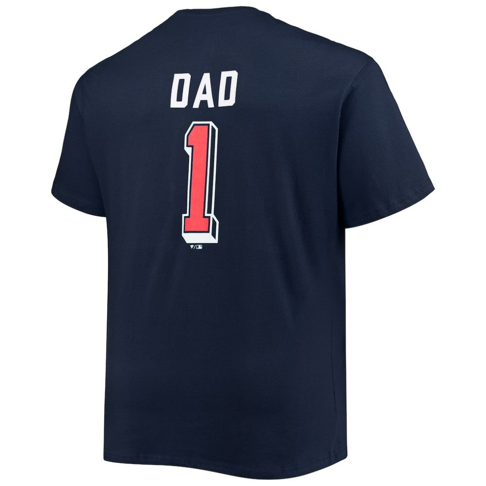 MLB Cleveland Guardians Big & Tall Father's Day #1 Dad T-Shirt
