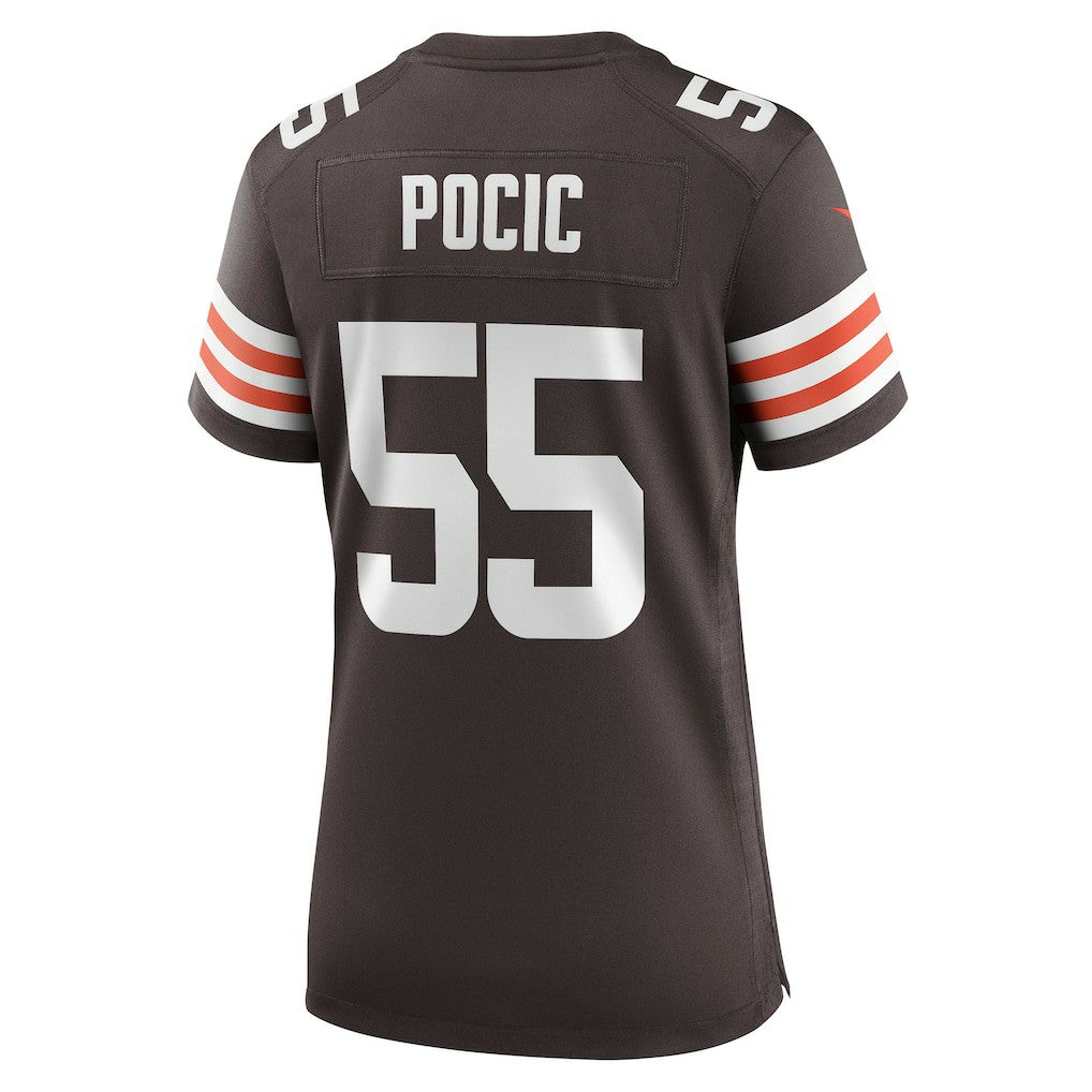 Ethan Pocic  Women's Game Jersey - Cleveland Browns