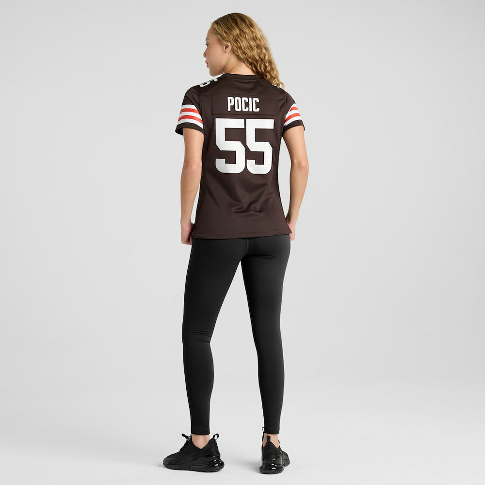 Ethan Pocic  Women's Game Jersey - Cleveland Browns