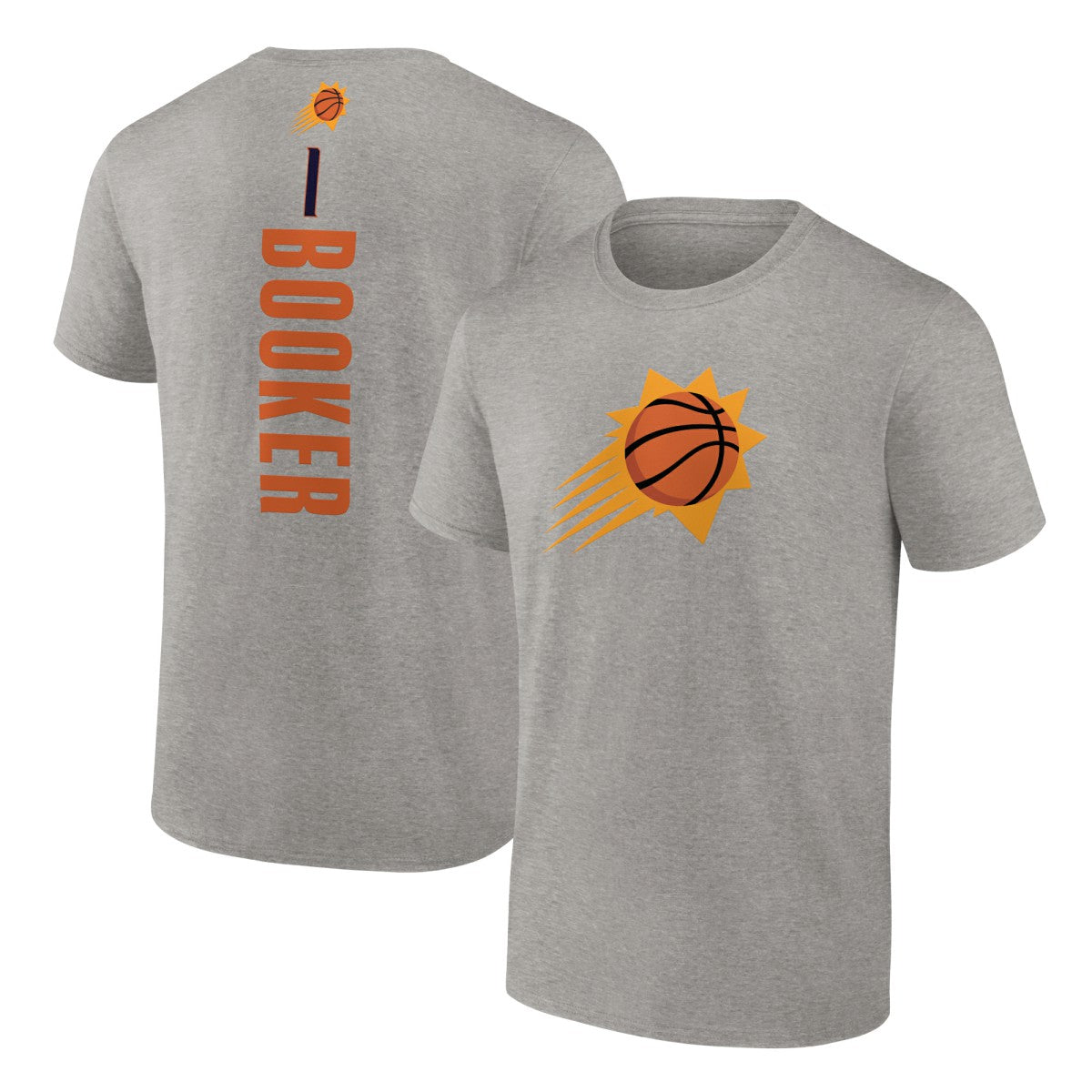 NBA Devin Booker Phoenix Suns Playmaker Name & Number T-Shirt