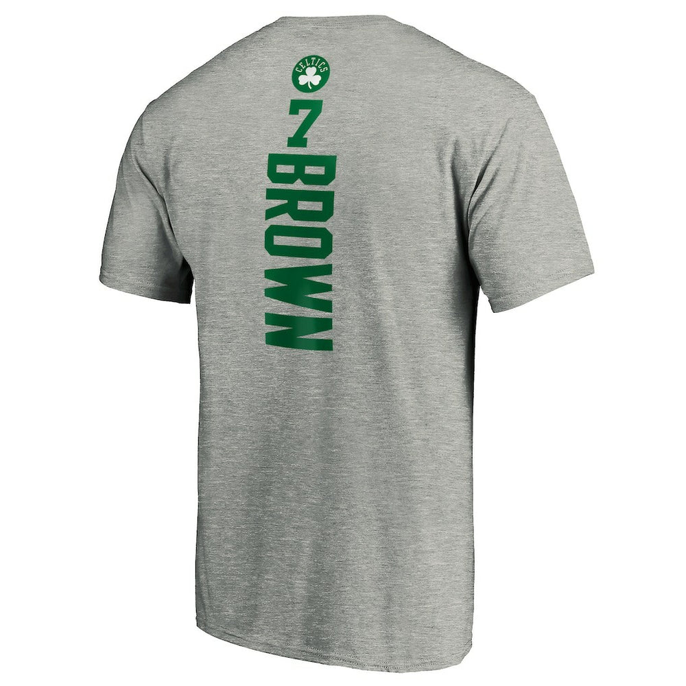 NBA Jaylen Brown Boston Celtics Playmaker Name & Number T-Shirt
