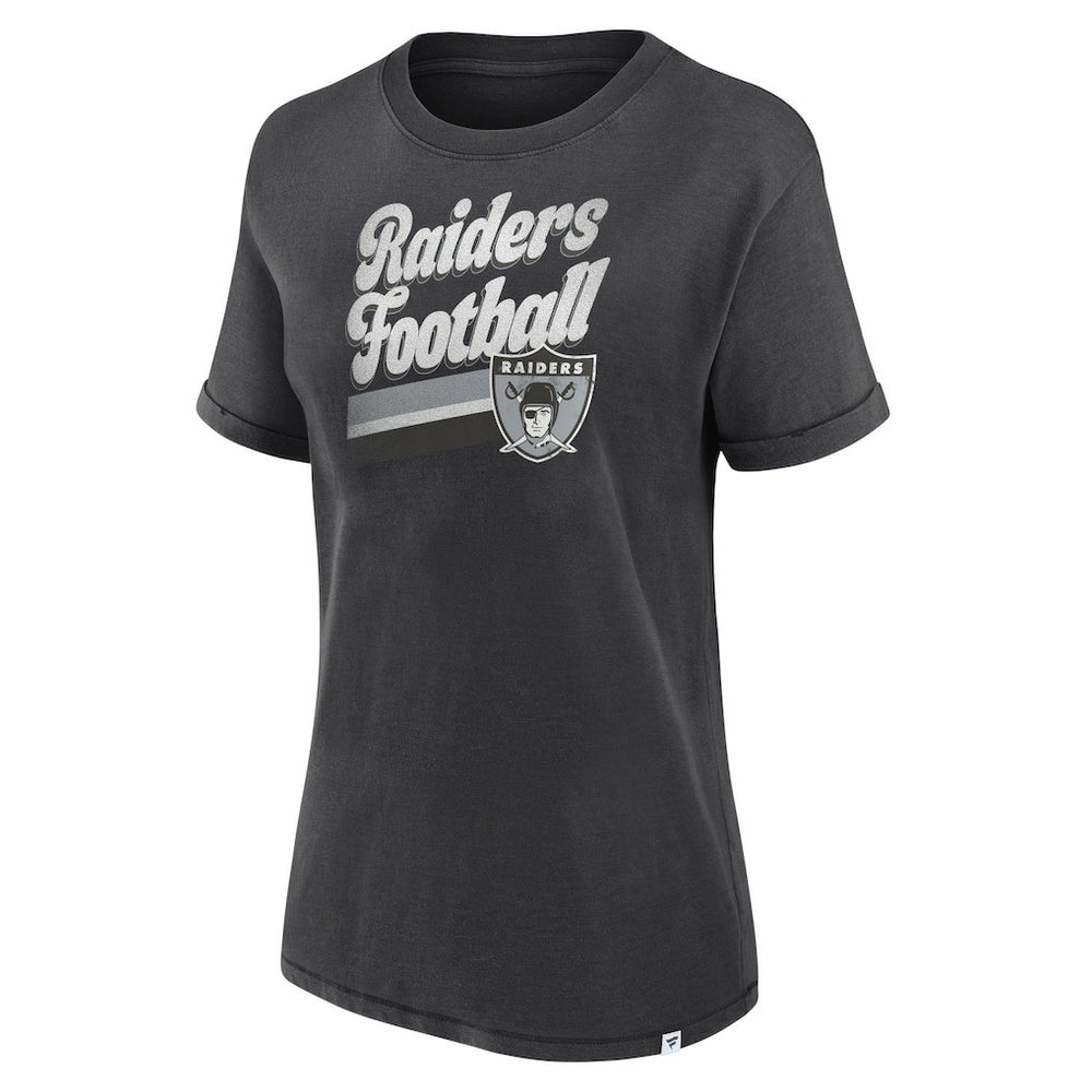 Women's Hit Snow Washed T-Shirt - Las Vegas Raiders