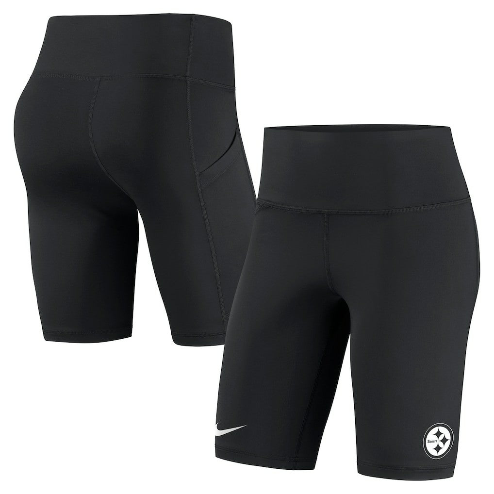 Women's Biker Shorts - Pittsburgh Steelers