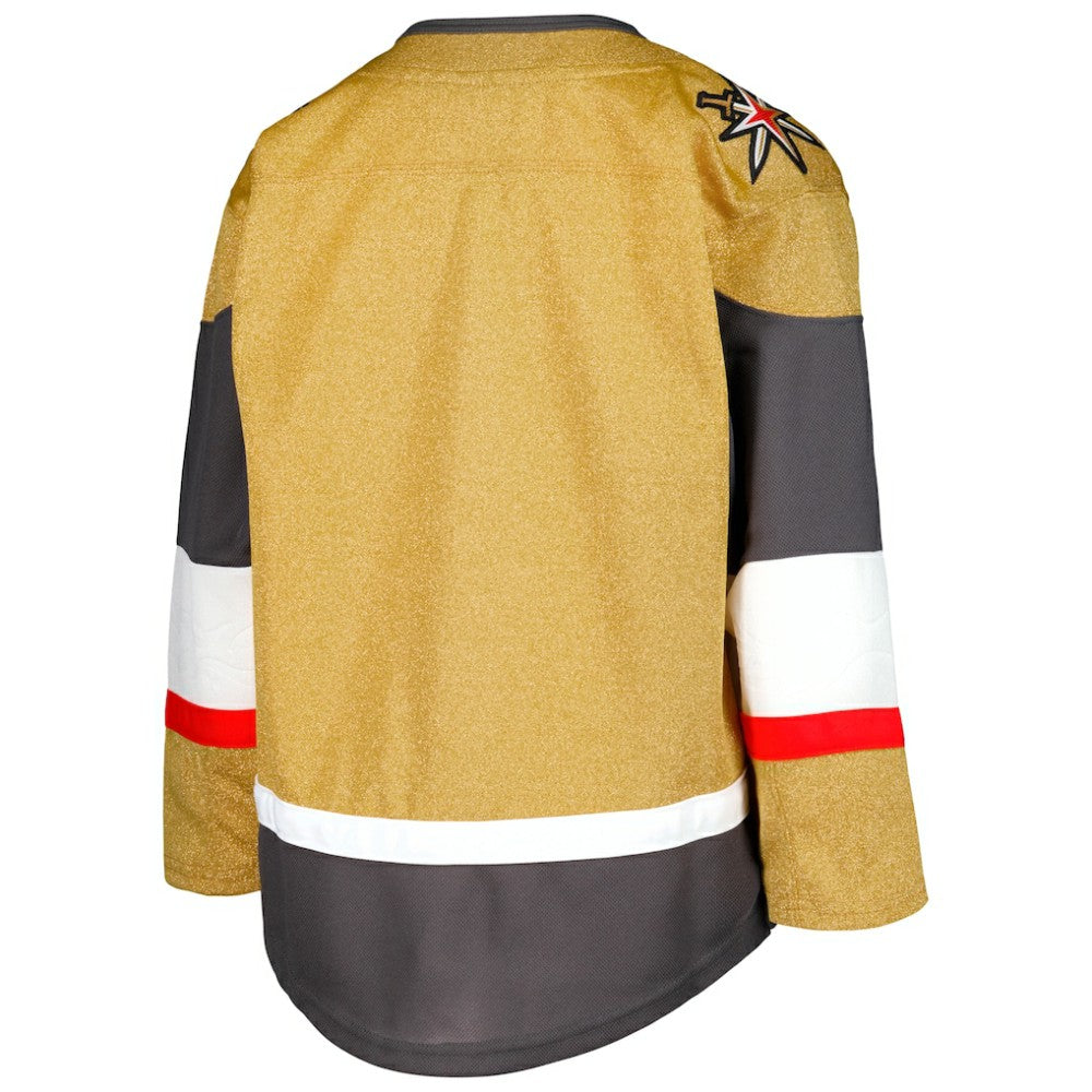 NHL Gold Vegas Golden Knights Youth 2021/22 Home Premier Jersey