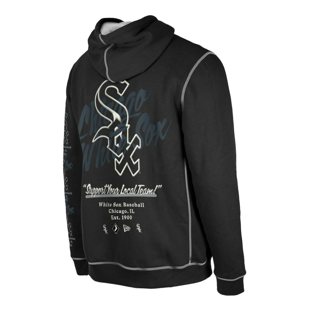 MLB Chicago White Sox New Era Team Split Pullover Hoodie