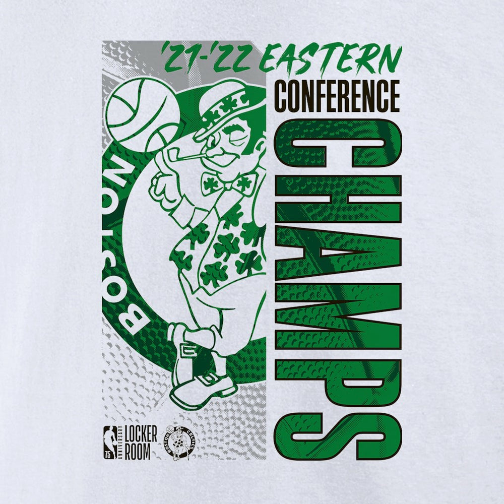 NBA Boston Celtics 2022 Eastern Conference Champions Locker Room T-Shirt