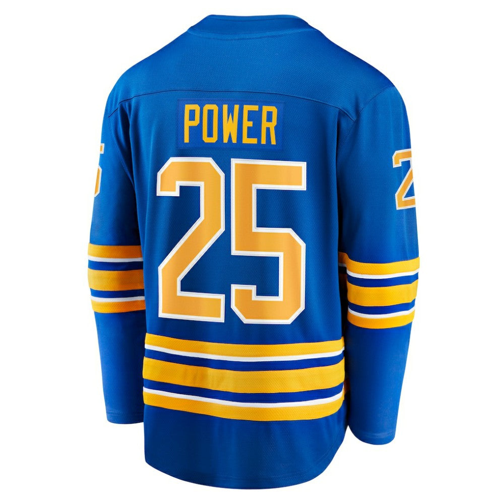 NHL Royal Owen Power Buffalo Sabres Fanatics Home Breakaway Player Jersey